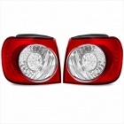 2 Feux arrière VW Golf Plus 05-09 - LED - Rouge / Clair