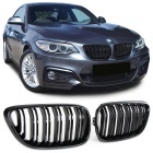 Grilles calandre BMW Serie 2 F22 / F23 - Noir brillant look M