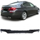 Diffuseur arriere BMW serie 5 F10 F11 sortie double look mperf - brillant