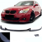 Spoiler lame avant - BMW Serie 5 M5 E60 E61 07-09 - noir brillant