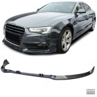 Spoiler lame avant - AUDI A5 8T facelift - look sport carbone - 11-17