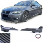 2 Splitters pour pare choc M - BMW Serie 3 E92 E93 06-10 - carbone brillant