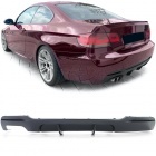 Diffuseur arriere BMW serie 3 E92 E93 double sortie gauche- Mat