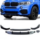 Lame avant BMW X5 F15 13-18 look Mperf - noir Brillant