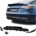 Diffuseur arriere performance - Noir Brillant - Tesla Model 3 - 17-23