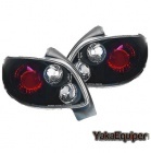 2 Feux arriere Peugeot 206 CC - Noir