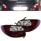 2 Feux arriere Peugeot 206 206+ - Clair