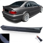 Aileron spoiler de coffre - BMW Serie 3 E46 Coupe 99-06 - look CSL noir brillant