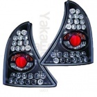 2 Feux arriere Renault Clio 2 98-01 LED - Noir