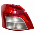 Feu arrière gauche Toyota Yaris 2 2005-2009 - Rouge / Fumé
