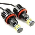Pack Ampoules LED anneaux H8 LUXE V6 angel eyes BMW E87 E92 E60 E84 E70 E71 E89