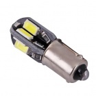 Ampoule H6W H10W LED 3D8 5730 - Anti Erreur OBD - Culot BA9XS - Blanc Pur