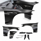 2 Ailes avant look M5 avec prises d’air chromées pour BMW Série 5 G30 / G31 17-20
