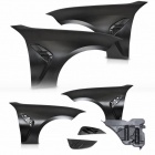 2 Ailes avant look M3 avec prises d’air noires pour BMW Série 3 G20 / G21 19-22