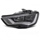 Phare gauche conducteur halogene AUDI A3 8V 12-16 - Noir