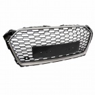 Grille calandre Audi A5 F5 16-18 - look RS5 - Argent Noir - PDC