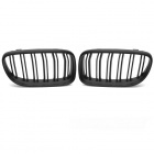 Grilles calandre BMW Serie 3 E90 E91 LCI 08-12 look M3 - Noir mat