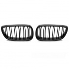 Grilles calandre BMW Serie 3 E92 E93 07-10 - look M - Noir mat