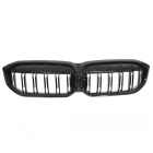 Grilles calandre BMW Serie 3 G20 G21 LCI look m3 - 22-25 - Noir Brillant