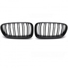 Grilles calandre BMW Serie 5 F10 F11 10-17 look M - Noir Brillant