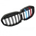 Grille calandre BMW Serie 1 F40 19-23 - look couleur M - Noir Brillant