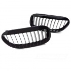 Grilles calandre BMW Serie 6 E63 E64 - Noir Brillant