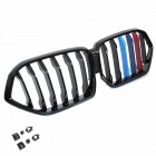 Grille calandre BMW Serie X6 G06 19-23 - look Mperf - Noir Brillant