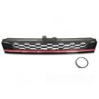 Grille calandre VW Golf 7.5 (VII) 17-19 - look GTI - Rouge Noir