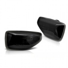 2 Clignotants d'aile dynamiques LED Dacia Duster Logan Sandero - Noir