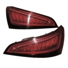 2 Feux arriere LED AUDI Q5 Rouge - cligno LED - Rouge fume