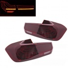 2 Feux arriere Laser dynamiques BMW Serie 3 F30 - 11-19 - Rouge