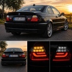2 Feux arriere BMW Serie 3 E46 Coupe 99-03 - LED -  Rouge