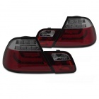 2 Feux arrière BMW Série 3 E46 Coupé 03-06 - LED Bar - Rouge teinté