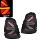 2 Feux arriere fullLED dynamiques Mini R56 R57 R58 R59 - Noir