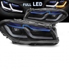 2 Phares FullLED BMW F10 F11 10-13  - Angel Eyes