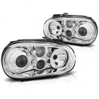 2 Phares VW GOLF 4 look R32 - Chrome
