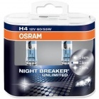 Pack 2 bulbs H4 Osram Night Breaker Unlimited