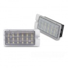 Pack LED immatriculation Renault Twingo Clio 3 Megane 2 Laguna 2