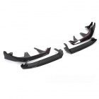 Lame de pare-chocs avant look M-Perf noir brillant pour BMW Série 5 G60 / G61 23-26