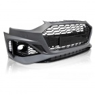 Pare choc avant AUDI A4 B9 facelift 20-24 - Look RS4 - Noir - PDC ACC
