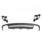 Diffuseur arriere AUDI A6 C7 10-15 - Look S6