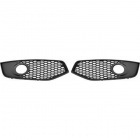 Grilles antibrouillard pour pare choc look S RS Audi A3 8P 03-08 - Noir