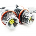 Pack Ampoule LED 45Watts anneaux angel eyes BMW E39 à E87, X3- Blanc xenon