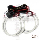 Pack 4 Rings Angel eyes LED BMW E46 With Xenon White