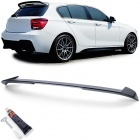 Becquet spoiler de toit - BMW Serie 1 F20 F21 11-14 - noir brillant