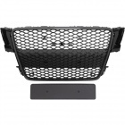 Grille calandre Audi A5 07-11 - look RS5 - Noir Carbone