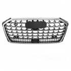 Grille calandre Audi A8 D5 21-25 - look S8 - Noir Chrome