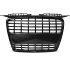 Grille calandre Audi A3 8P 05-08 - look S8 - Noir brillant
