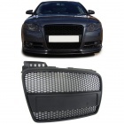 Grille calandre Audi A4 B7 04-08 - noir - look RS4