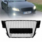 Grille calandre Audi A5 07-11 - look RS5 - Noir Laqué PDC